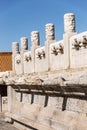 Beijing The forbidden city, Stone carving guardrail and dragon headÃ¯Â¼Åin China